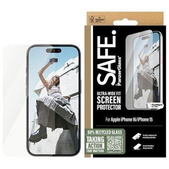 SAFE by PanzerGlass iPhone 16 6,1" Skärmskydd Ultra-Wide Fit SAFE95875