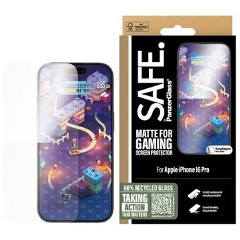 SAFE by PanzerGlass iPhone 16 Pro 6.3" Gaming Skärmskydd Ultra-Bred Passform SAFE95887