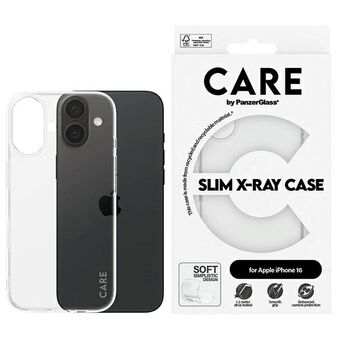 CARE by PanzerGlass X-Ray Soft Basic Case iPhone 16 6.1" genomskinlig/transparent 1441