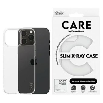 CARE by PanzerGlass X-Ray Soft Basic Case iPhone 16 Pro Max 6,9" genomskinlig/transparent 1444