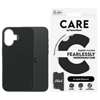 CARE by PanzerGlass Modefodral iPhone 16 6.1" svart/black MagSafe 1377