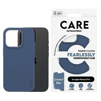 CARE by PanzerGlass Fashion Case iPhone 16 Pro 6.3" blå/blue MagSafe 1382