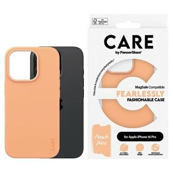 CARE by PanzerGlass Fashion Case iPhone 16 Pro 6,3" persika/peachy MagSafe 1390