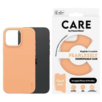 CARE by PanzerGlass Fashion Case iPhone 16 Pro Max 6.9" persika/peachy MagSafe 1392