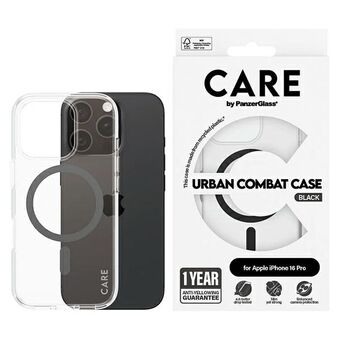 CARE by PanzerGlass Flagship Case iPhone 16 Pro 6,3"" svart/black MagSafe 1346