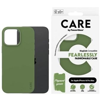 CARE från PanzerGlass Fashion Case iPhone 16 Pro Max 6.9" grön/grön MagSafe 1388