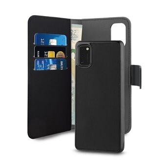 Puro Wallet Avtagbar Samsung A41 A415 2i1 svart/black SGA41BOOKC3BLK