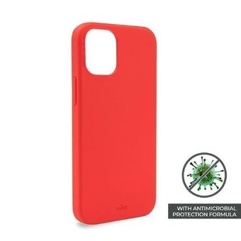 Puro ICON AntiMicrobial iPhone 12 mini 5,4" röd IPC1254ICONRED