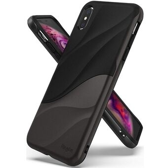 Ringke Wave iPhone Xs Max grå /metallic krom WVAP0022