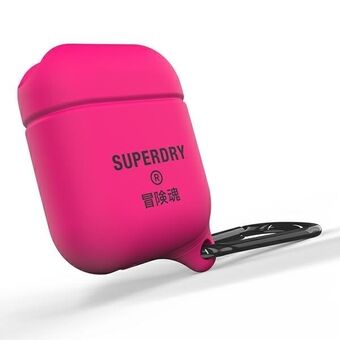 SuperDry AirPods 1/2 Skydd Vattentät rosa