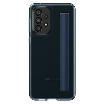 Fodral Samsung EF-XA336CB A33 5G A336 svart / svart Slim Strap Cover