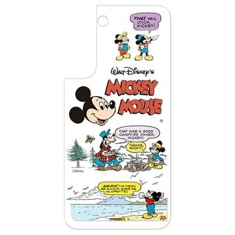 Samsung GP-TOS901HIARW för ramskydd till Galaxy S22 Disney Mickey vit/vit