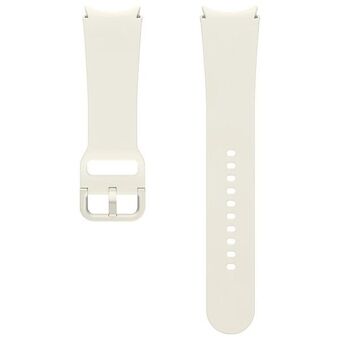 Sportband Samsung ET-SFR94LUEGEU för Watch6 20mm M/L kräm/kräm