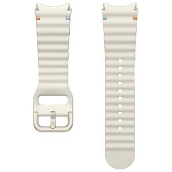 Here is the translation to Swedish:

"Pasek Sport Band Samsung ET-SNL30SWEGEU till Watch7 / 6 / 5 / 4 20mm S/M krämfärgad/cream"