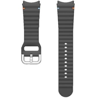 Pasek Sport Band Samsung ET-SNL31LBEGEU för Watch7 / 6 / 5 / 4 20mm M/L grå/mörkgrå.