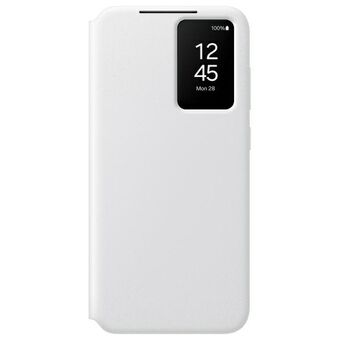 Etui Samsung EF-ZS721CWEGWW S24 FE S721 vit/white Smart View Wallet Case