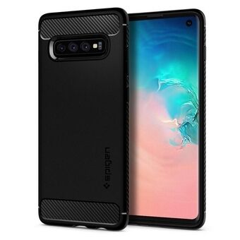 Spigen Rugged Armor Samsung G973 S10 svart/matt svart 605CS25800