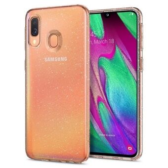 Spigen Liquid Crystal Samsung A40 A405 kristallglitter 618CS26442