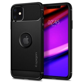 Spigen Rugged Armor iPhone 11 svart black 076CS27183