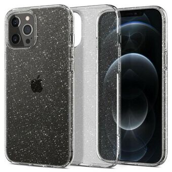 Spigen Liquid Crystal Glitter iPhone 12/ 12 Pro 6,1" ACS01698 Klar.