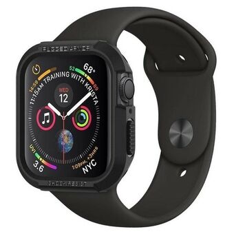 Spigen Rugged Armor Apple Watch 4/5/6/7/ SE 44/45 mm svart/svart 062CS24469