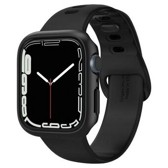 Spigen Thin Fit Apple Watch 7 45 mm svart/svart ACS04174