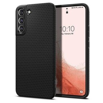 Spigen Liquid Air Samsung S901 S22 svart/matt svart ACS03987