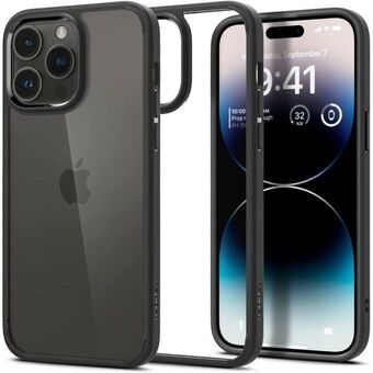 Spigen Ultra Hybrid iPhone 14 Pro svart / matt svart ACS04961