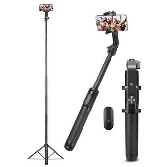 Spigen Selfiestick S560WTripod Bluetooth svart/svart AMP05813