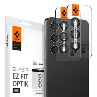 Spigen Optik.Tr Kamerasam S24+ S926 "EZ PASSA" Linser 2st/2st svart/svart AGL07433