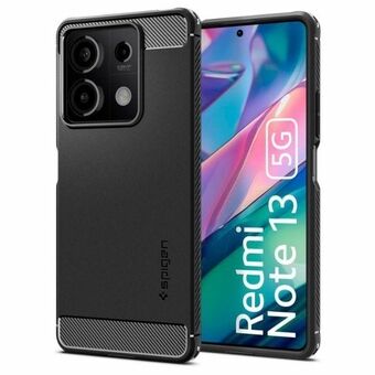 Spigen Rugged Armor Xiaomi Redmi Note 13 5G / svart/matte black ACS07665