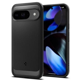 Spigen Rugged Armor Google Pixel 9/9 Pro matt svart/czarny ACS07685