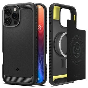 Spigen Rugged Armor iPhone 16 Pro         svart/black matte ACS08115