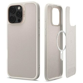 Spigen Cyrill Kajuk MAG iPhone 16 Pro Max 6,9" Magsafe krämfärgad/kräm ACS08396