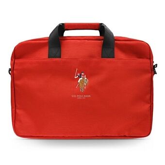 US Polo Bag USCB15PUGFLRE 16" röd/röd