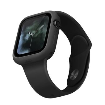 UNIQ fodral Lino Apple Watch Series 4/5/6/SE 40mm. svart/ash black