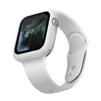 UNIQ Lino Apple Watch Series 4/5/6 / SE 44mm fodral. vit / duvvit