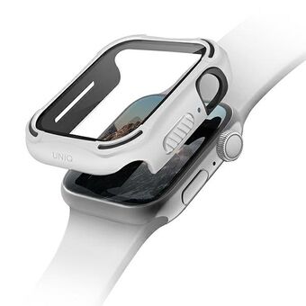 Certainly! Here is the translation to Swedish:

UNIQ-fodral Torres Apple Watch Series 4/5/6/SE 44mm. vit/dove white