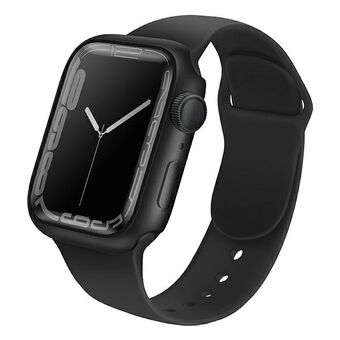 UNIQ fodral Legion Apple Watch Series 7 45mm svart / svart