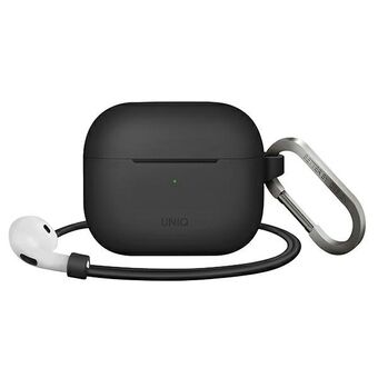 UNIQ fodral Vencer AirPods 3e gen. Silikon grå/kolmörkgrå