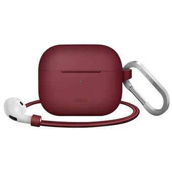 UNIQ fodral Vencer AirPods 3 gen. Silikon vinröd/burgundy maroon