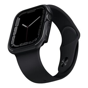 UNIQ fodral för Valencia Apple Watch Series 4/5/6/7 / SE 40 / 41mm. grafit / grafit