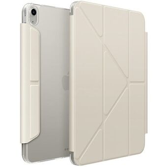 UNIQ-fodral Camden Click för iPad Air 11" (2024) beige/elfenben