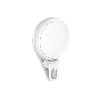 USAMS LED-lampa för selfies vit/white ZB55D02 (US-ZB055)