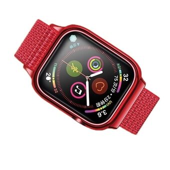 Sure, here\'s the translation in Swedish:

USAMS Band med fodral för Apple Watch 4/5/6/7/SE 44/45mm. röd/red ZB74IW3 (US-ZB074)