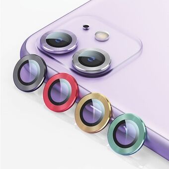 USAMS Kameraobjektivsglas för iPhone 11 Pro Max med metallring i färgen grå BH573JTT01 (US-BH573)