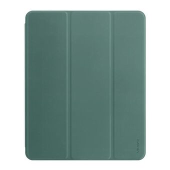 USAMS fodral för iPad Air 10,9" 2020 mörkgrön IP109YT04 (US-BH654) Smart Cover.