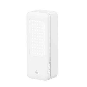 USAMS Multifunktionellt telefonfäste med LED-lampa vit/white ZB26501 (US-ZB265)