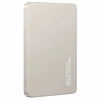 USAMS Induktiv Powerbank 5000mAh 20W PD Snabbladdning titan CY-serien 5KCD23102 (US-CD231)