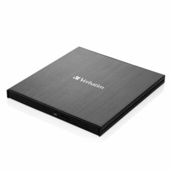 Here is the translation to Swedish:

Verbatim Extern Slimline Blu-ray-brännare + USB-C/USB-A-kabel svart/black 43889